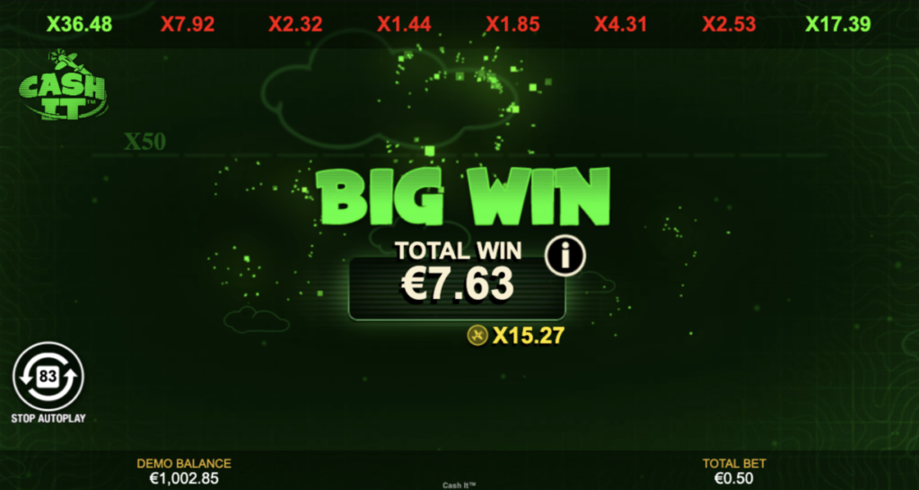 Cash It™ big win